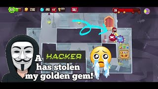 A hacker has stolen my golden gem 😱 - King Of Thieves screenshot 3