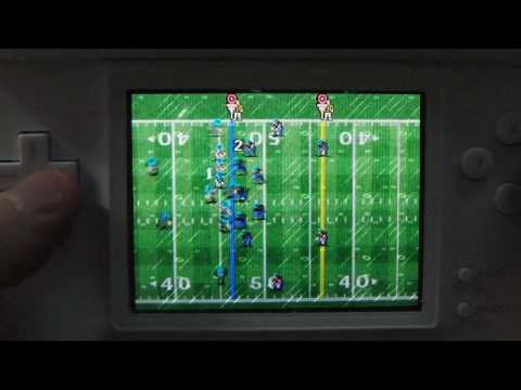 Tecmo Bowl: Kickoff Gameplay on the DS