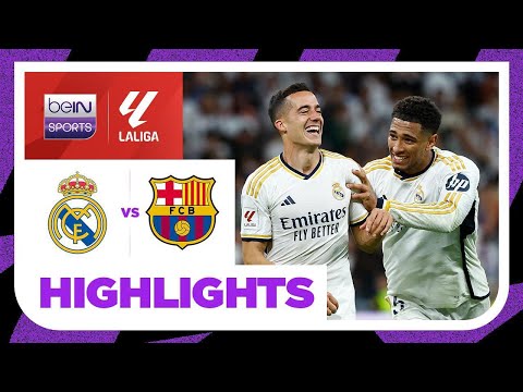 Real Madrid 3-2 Barcelona | LaLiga 23/24 Match Highlights