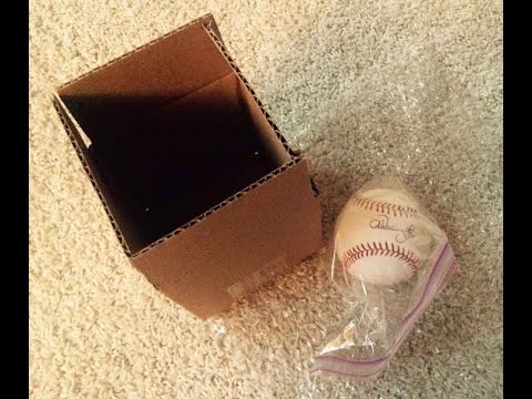 How to Ship an Autographed Baseball - Powers Autographs