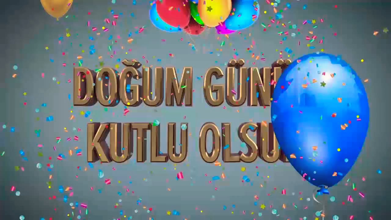 Открытки с днем рождения на турецком