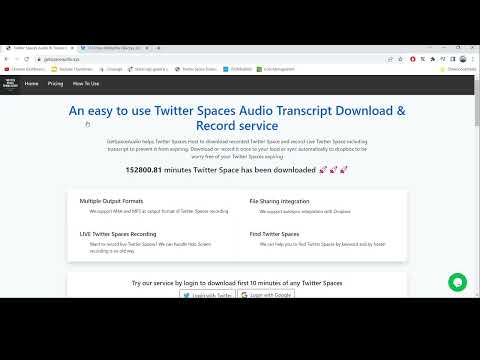 How to Download Twitter Spaces Audio and Text or Transcript 2024