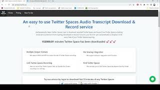 How to Download Twitter Spaces Audio and Text or Transcript (2024)