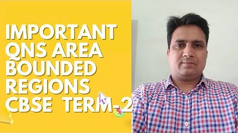 Important Questions Area of bounded regions class 12 CBSE