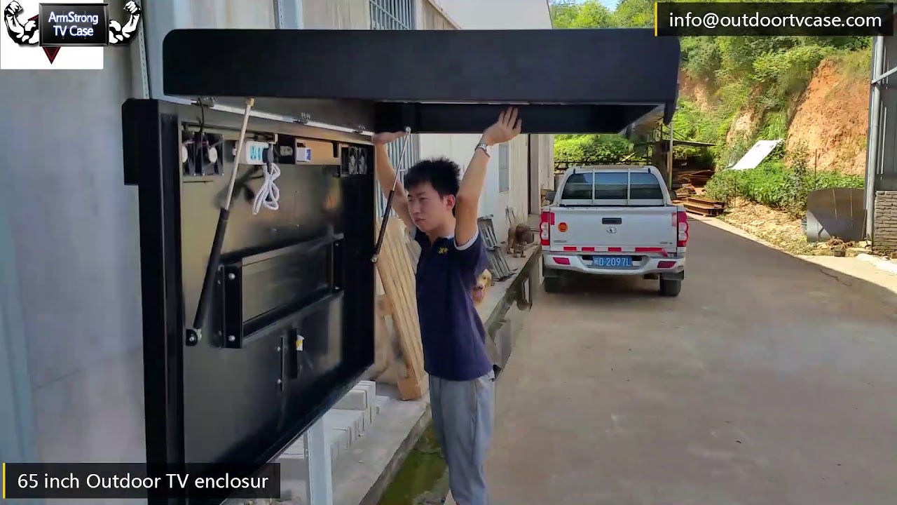 ArmStrong® Outdoor TV enclosure YouTube