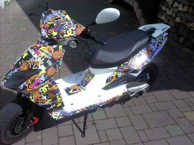 Sticker Moped Tuning 