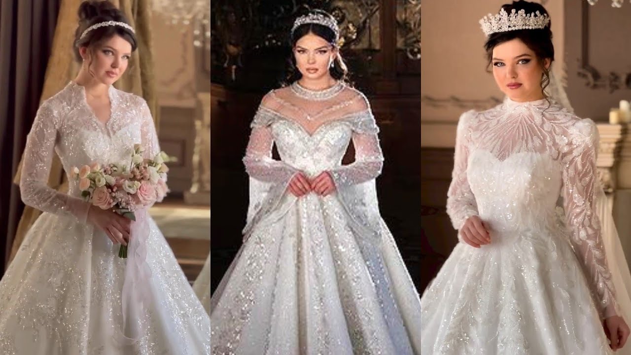 The Best Wedding Dresses Collection Part 1 2023 أجمل تصاميم فساتين