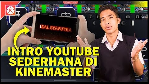 Cara Membuat Intro Sederhana Di KineMaster I KineMaster Tutorial