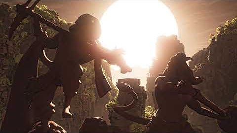 Unreal Engine 5 | Hanuman Cinematic Render | Oka Pranam Tribute 🔱
