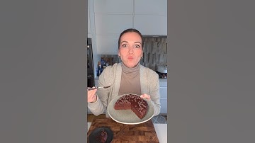 I can’t stop making this 3 Ingredient Flourless Chocolate Cake #shorts