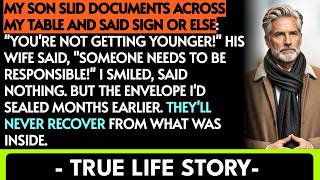 My Son Brought A Lawyer To My Kitchen To Take Everything - But The Envelope In My Safe Changed Hi... Update