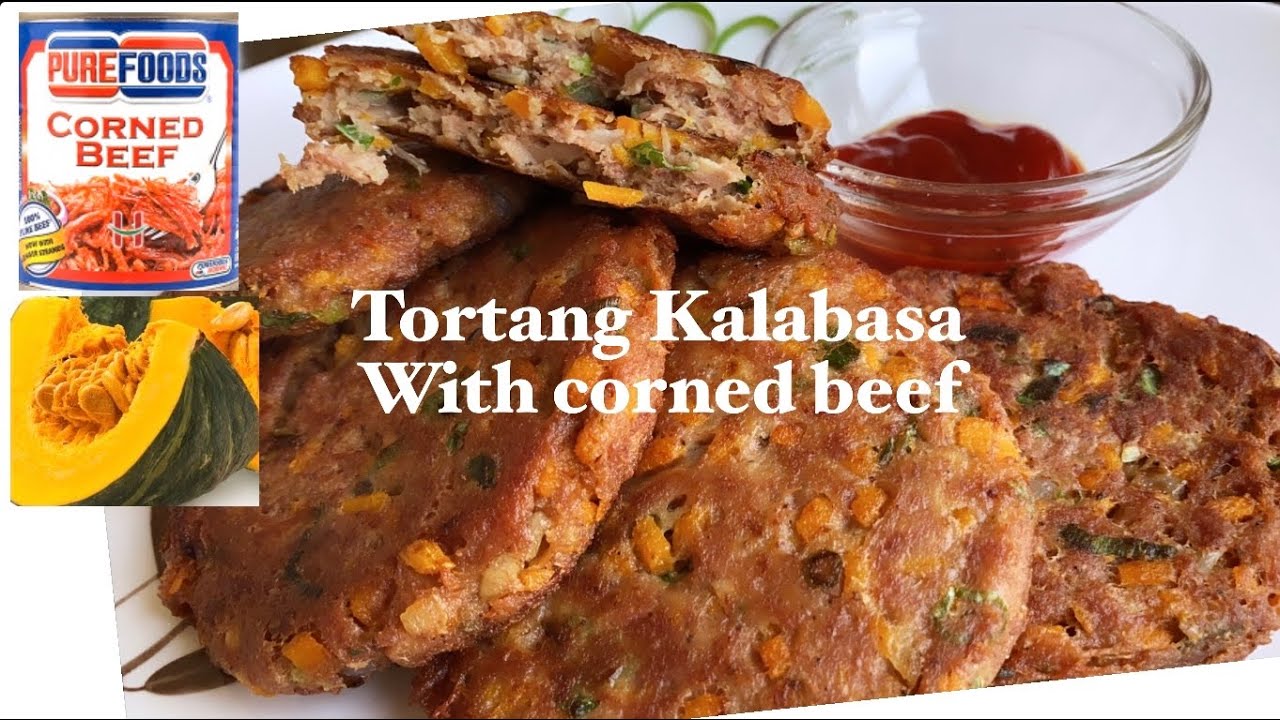 Tortang Kalabasa with corned beef YouTube