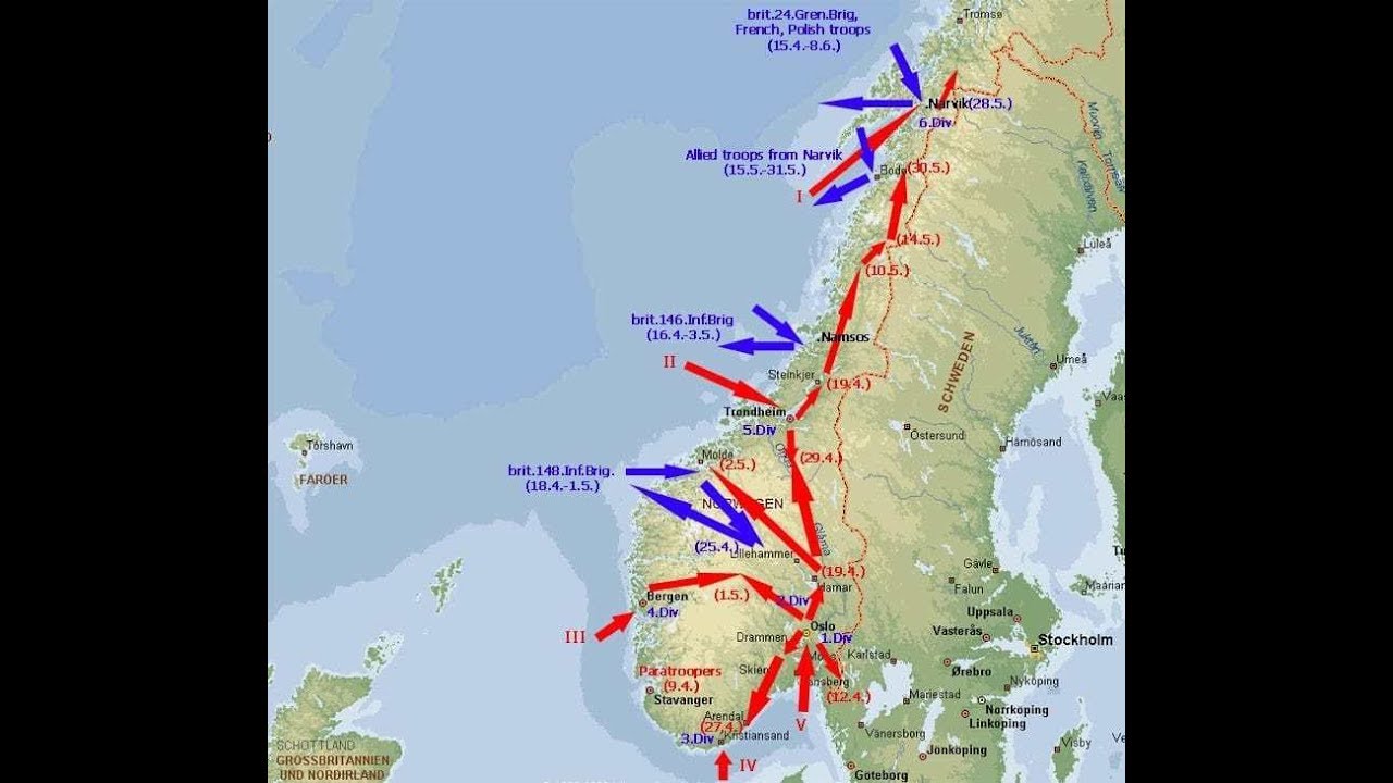 Операция норвегия. Оккупация Дании и Норвегии 1940 карта. Захват Норвегии 1940 карта. Захват Дании и Норвегии Германией. Датско-Норвежская операция.