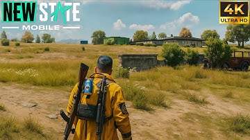 NEW STATE MOBILE GAMEPLAY MAX GRAPHICS | OLD ERANGLE | BETTER THAN BGMI ?