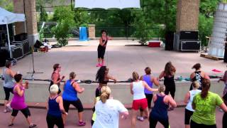 Los Campeones De La Salsa - Zumba Cuyahoga Falls Italian Fest 2012
