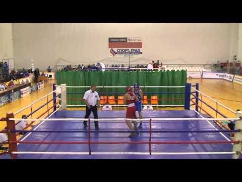 ჭაბუკ მოკრივეთა ევროპის ჩემპიონატზე კრივში 2014 წ. 3 ნოემბრის თარაშ კანდელაკის ბრძოლა.