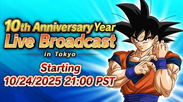 DOKKAN 10TH ANNIVERSARY TOKYO LIVE REVEALS!!! (Live Reaction + Breakdown) | #dokkanbattle