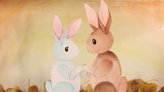 Dancing rabbits (Cutout animation)