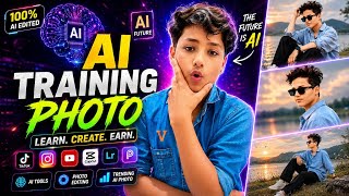 🔥 AI PHOTO EDITING TUTORIAL 😱⚡ 100% AI EDITED TRENDING PHOTO 🚀 #yashfunny01