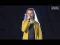 Elise Performs 'Pour que tu m'aimes encore' at Racquinghem Singing Contest