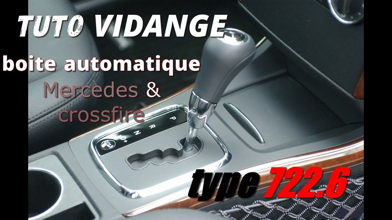 Vidange et mise à niveau boite automatique 722.6