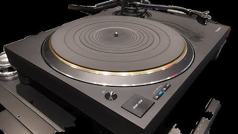 Technics SL-1300G Turntable—A Smooth Operator