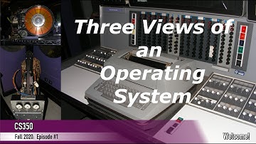 CS350 - F20 - Episode 1