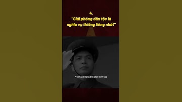 Những câu nói bất hủ của Đại Tướng Võ Nguyên Giáp #shorts #lichsuvietnam