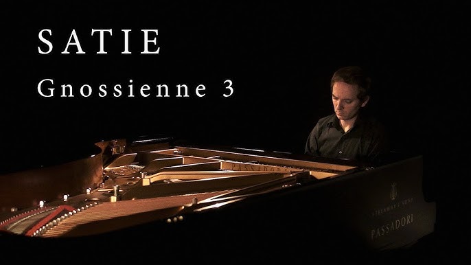 SATIE E. : Gnossienne n°3, Editions de l'Oiseau d'Or