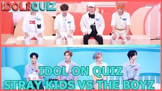 Idol on Quiz Bersama STRAY KIDS & THE BOYZ |IDOL on Quiz|SUB INDO|20200731 KBS WORLD TV