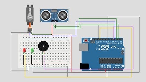 Membuat Palang Pintu Otomatis Berbasis Arduino UNO