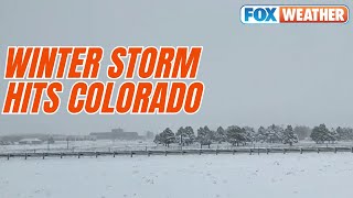 Major Winter Storm Dumps Nearly Foot Of Snow In Colorado Springs, Travel Strongly Discouraged