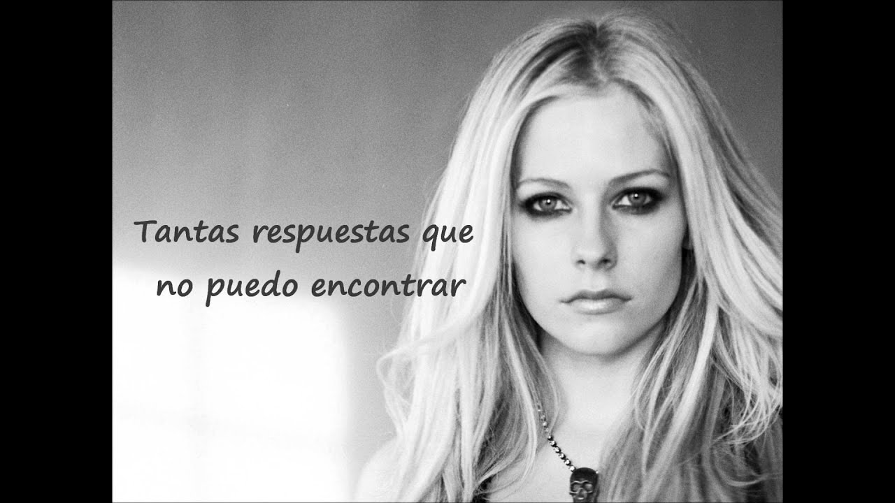 Avril Lavigne Everybody Hurts (traducida al español) YouTube Avril Lavigne Everybody Hurts (traducida al español) YouTube