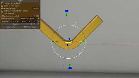 Bend tool - soon in 3DCoat