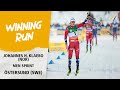 Klaebo outclasses his rivals in mens sprint race  fis cross country world cup 2324