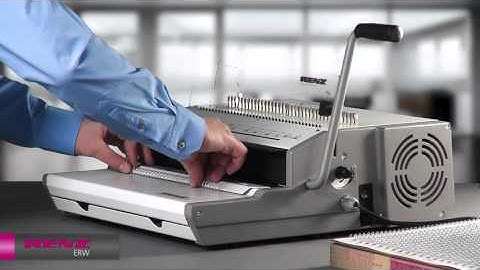 Presco Wire binding Renz ERW 360 Electric Punch and Manual Binder