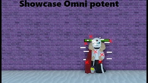 Showcase OmniPotent sans-Undertale Ultimate TimeLine