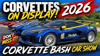 Corvettes On Display! 2026 Corvette Bash Car Show