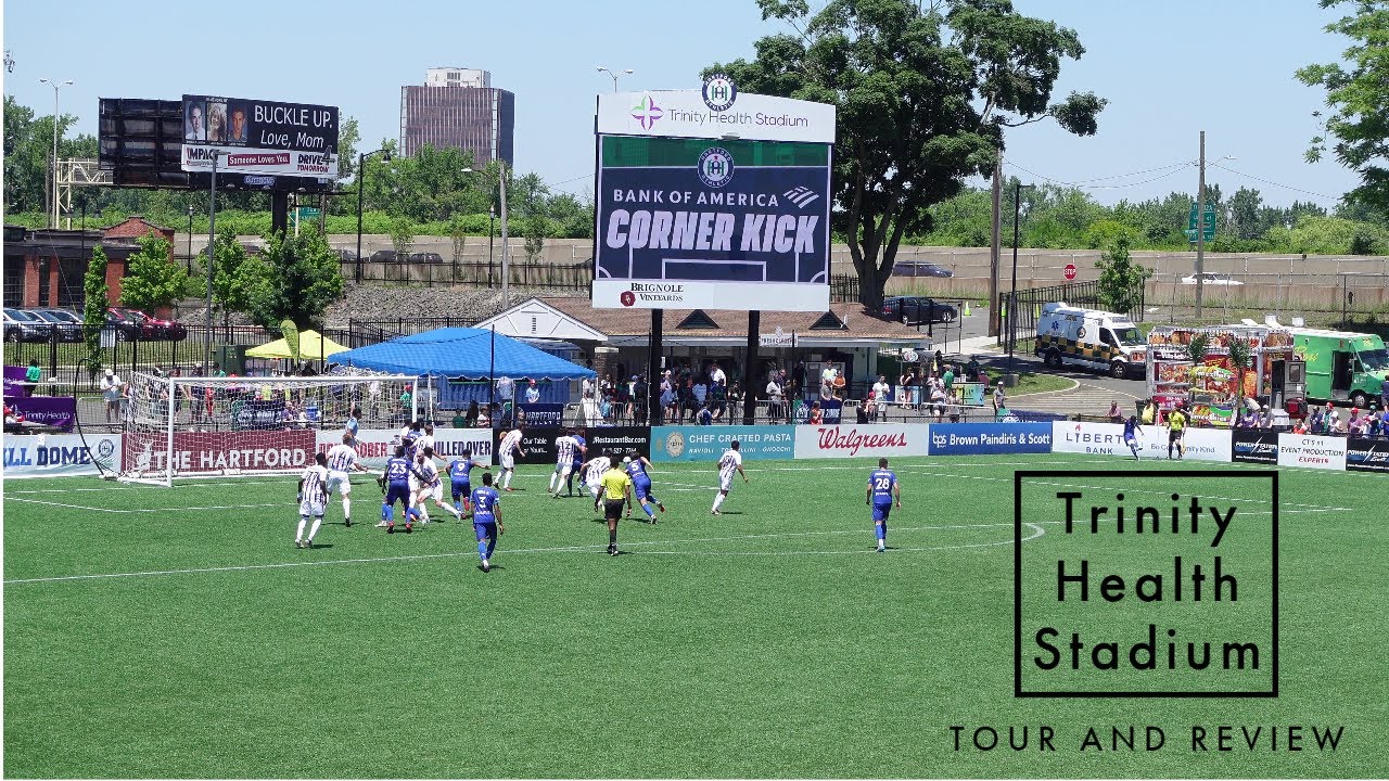 Trinity Health (Dillon) Stadium Tour and Review Home of Hartford