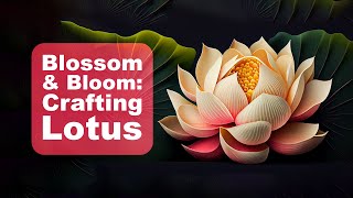 Lotus Flower in Cinema 4D
