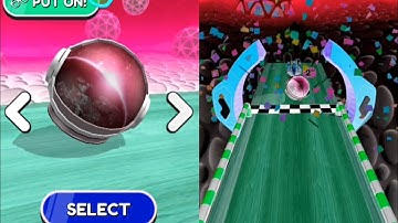 Going Ball  vs Reverse Speed Run   Walkthrough ,iOS Android Colour Ball Run New Update (part : 376)