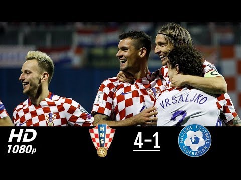 CROATIA vs GREECE 4-1 ● All Goals & Highlights HD ● World Cup Qualifiers - 9 Nov 2017