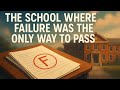 The School Where Failure Was the Only Way to Pass – A Mind-Opening Story