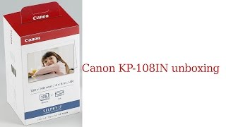 Canon Photo Paper Selphy KP-108 IPN