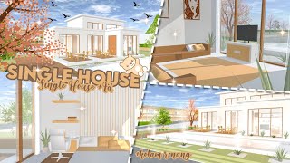 Speed Build Single House Id Sakura School Simulator