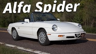 1993 Alfa Romeo Spider Veloce 5 Speed || Full Tour & Driving Review