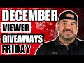DECEMBER VIEWER GIVEAWAY FRIDAY | WEEK 3 | HOLIDAY GIVEAWAYS