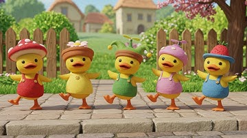 Five Little Ducks Children Song | Kids Videos