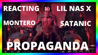 REACTING to Lil Nas X's MONTERO SATANIC propaganda