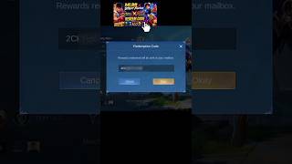 New Redeem Code || #mlbb